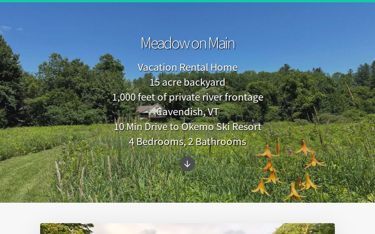 Cavendish VT Vacation Rental